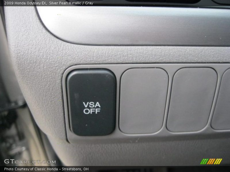Silver Pearl Metallic / Gray 2009 Honda Odyssey EX