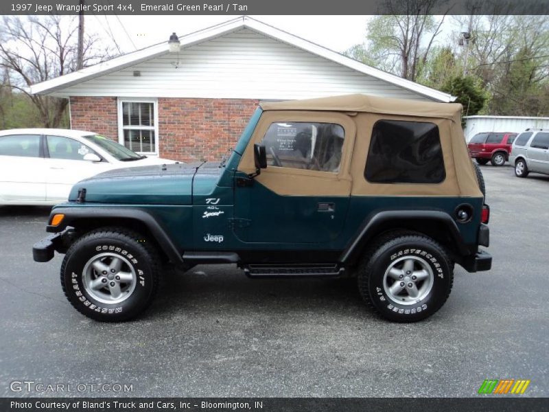  1997 Wrangler Sport 4x4 Emerald Green Pearl