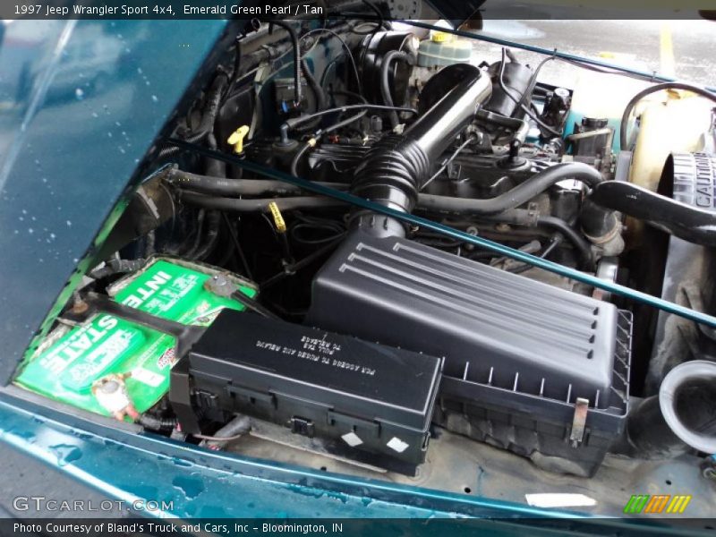  1997 Wrangler Sport 4x4 Engine - 4.0 Liter OHV 12-Valve Inline 6 Cylinder