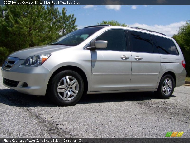 Silver Pearl Metallic / Gray 2005 Honda Odyssey EX-L