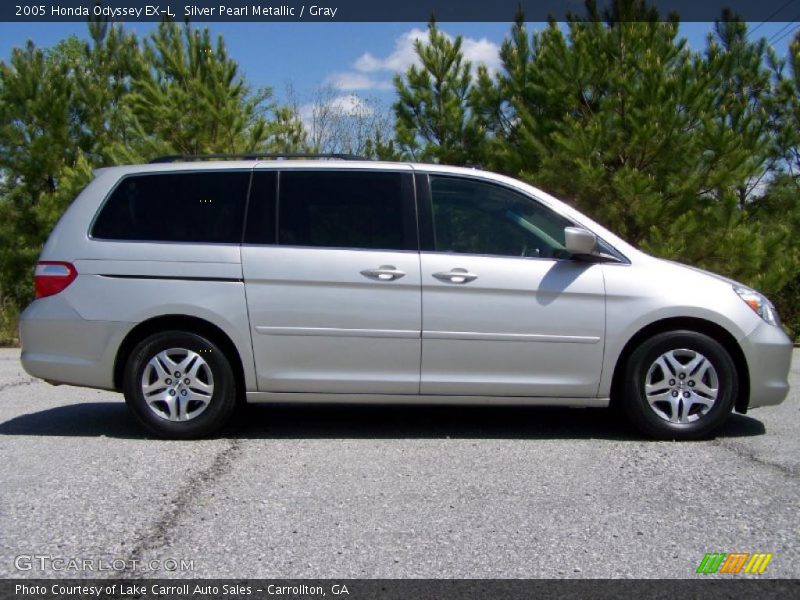 Silver Pearl Metallic / Gray 2005 Honda Odyssey EX-L