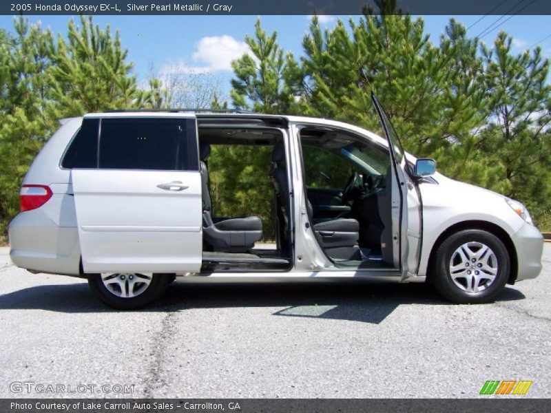 Silver Pearl Metallic / Gray 2005 Honda Odyssey EX-L