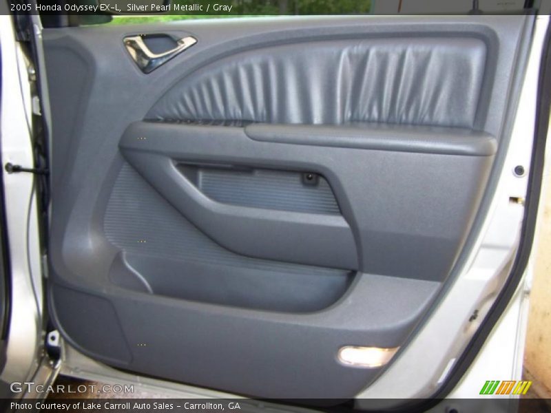 Silver Pearl Metallic / Gray 2005 Honda Odyssey EX-L