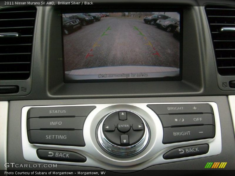 Brilliant Silver / Black 2011 Nissan Murano SV AWD