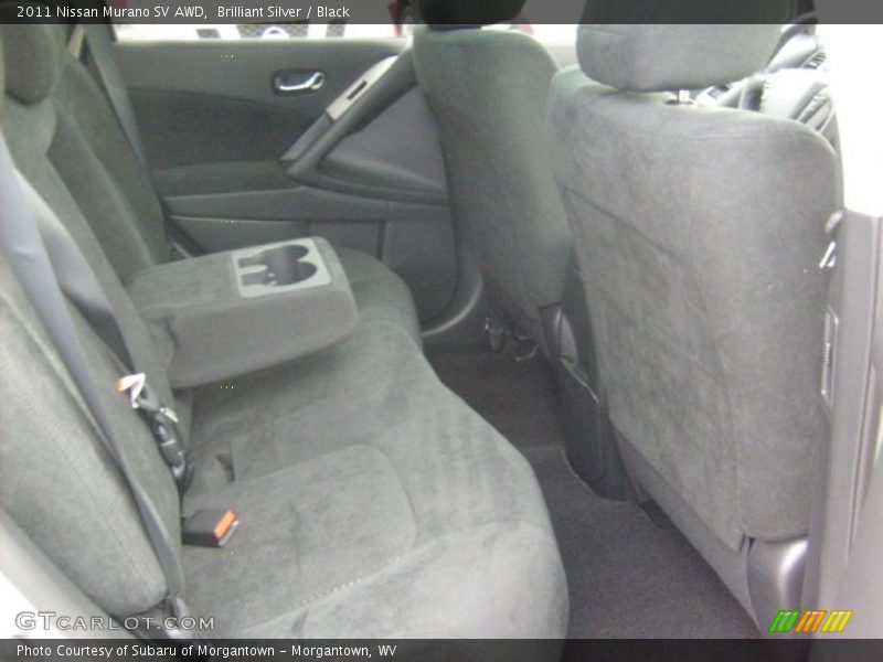 Brilliant Silver / Black 2011 Nissan Murano SV AWD