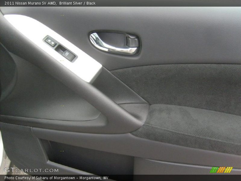 Brilliant Silver / Black 2011 Nissan Murano SV AWD