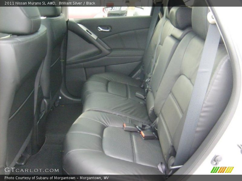 Brilliant Silver / Black 2011 Nissan Murano SL AWD