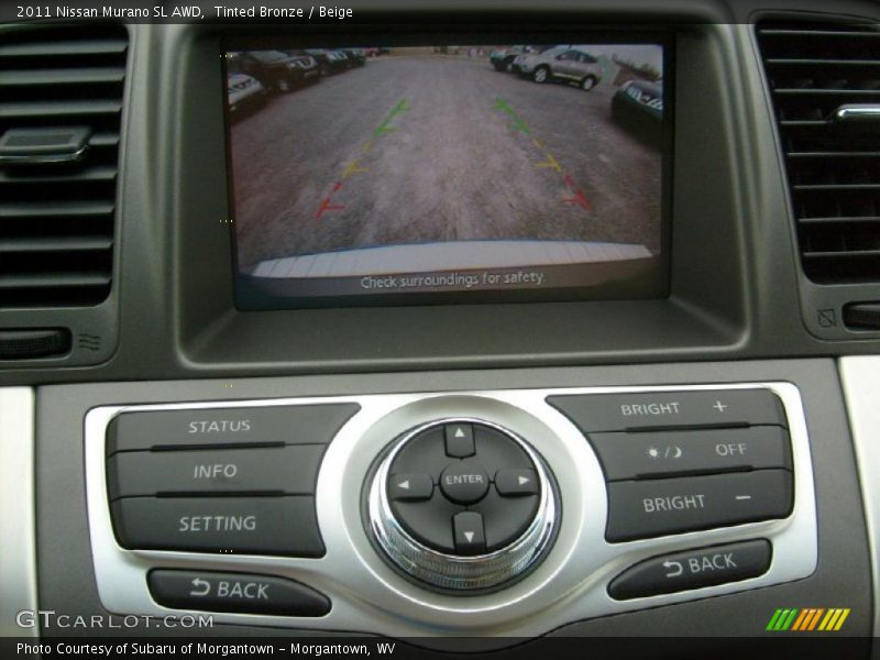 Controls of 2011 Murano SL AWD