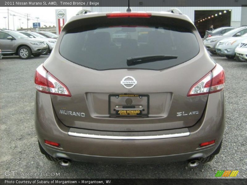 Tinted Bronze / Beige 2011 Nissan Murano SL AWD