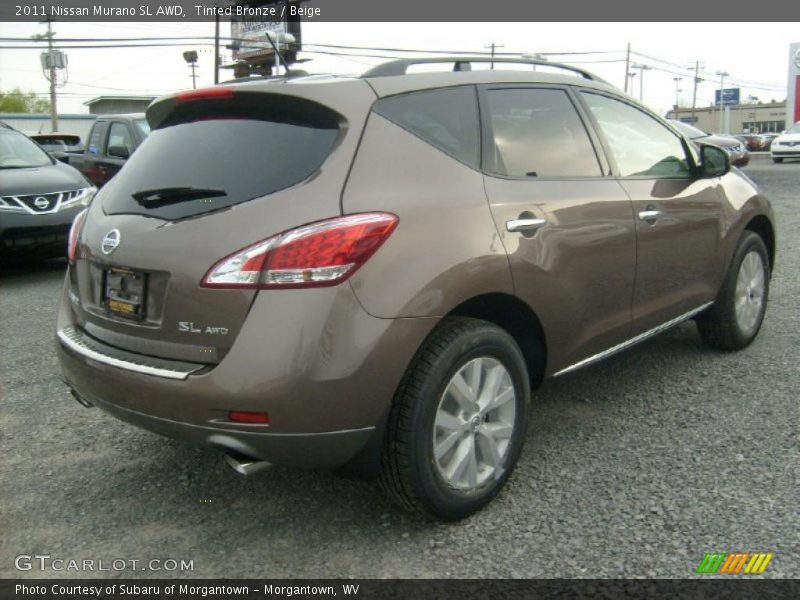 Tinted Bronze / Beige 2011 Nissan Murano SL AWD