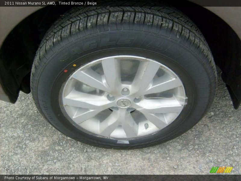 Tinted Bronze / Beige 2011 Nissan Murano SL AWD