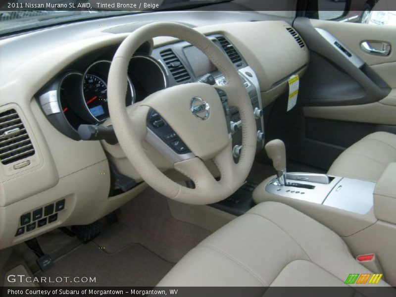  2011 Murano SL AWD Beige Interior