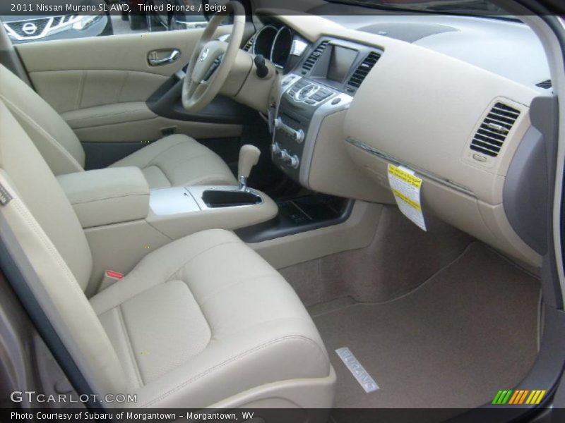 Tinted Bronze / Beige 2011 Nissan Murano SL AWD