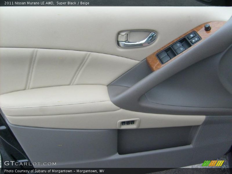 Super Black / Beige 2011 Nissan Murano LE AWD