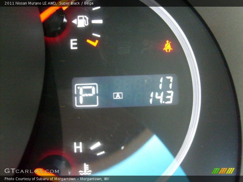 Super Black / Beige 2011 Nissan Murano LE AWD