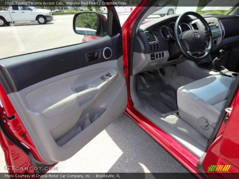 Impulse Red Pearl / Graphite Gray 2006 Toyota Tacoma Access Cab