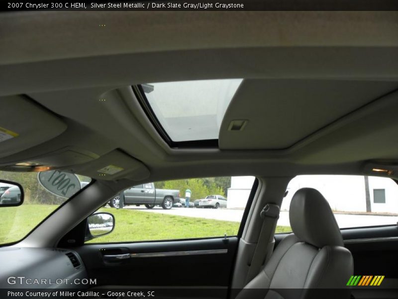 Silver Steel Metallic / Dark Slate Gray/Light Graystone 2007 Chrysler 300 C HEMI