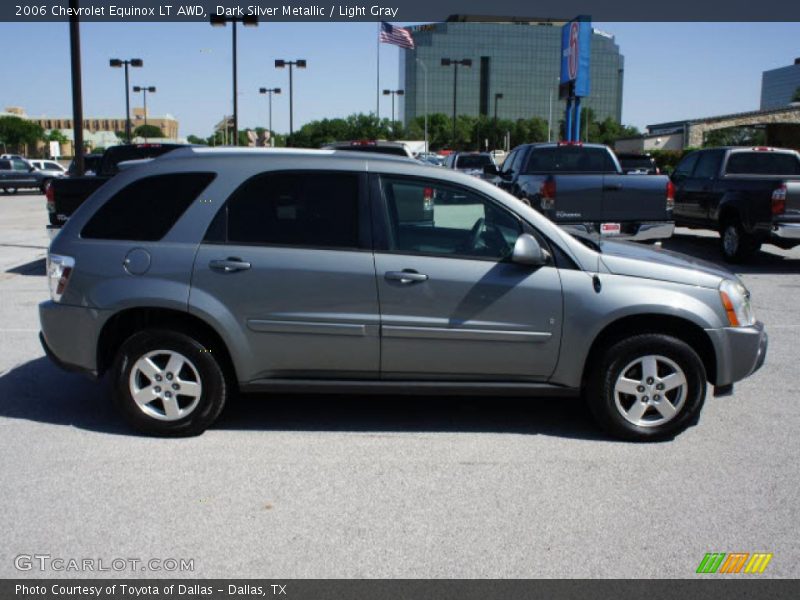 Dark Silver Metallic / Light Gray 2006 Chevrolet Equinox LT AWD