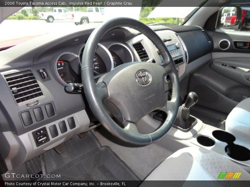  2006 Tacoma Access Cab Graphite Gray Interior