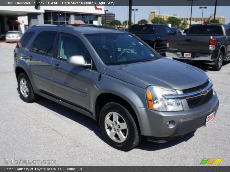 Dark Silver Metallic / Light Gray 2006 Chevrolet Equinox LT AWD