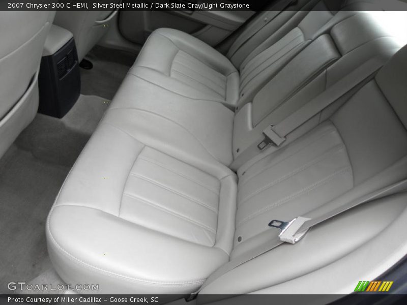 Silver Steel Metallic / Dark Slate Gray/Light Graystone 2007 Chrysler 300 C HEMI