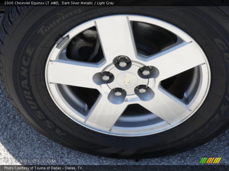Dark Silver Metallic / Light Gray 2006 Chevrolet Equinox LT AWD