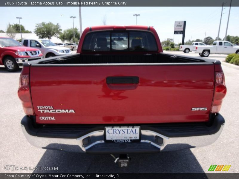 Impulse Red Pearl / Graphite Gray 2006 Toyota Tacoma Access Cab