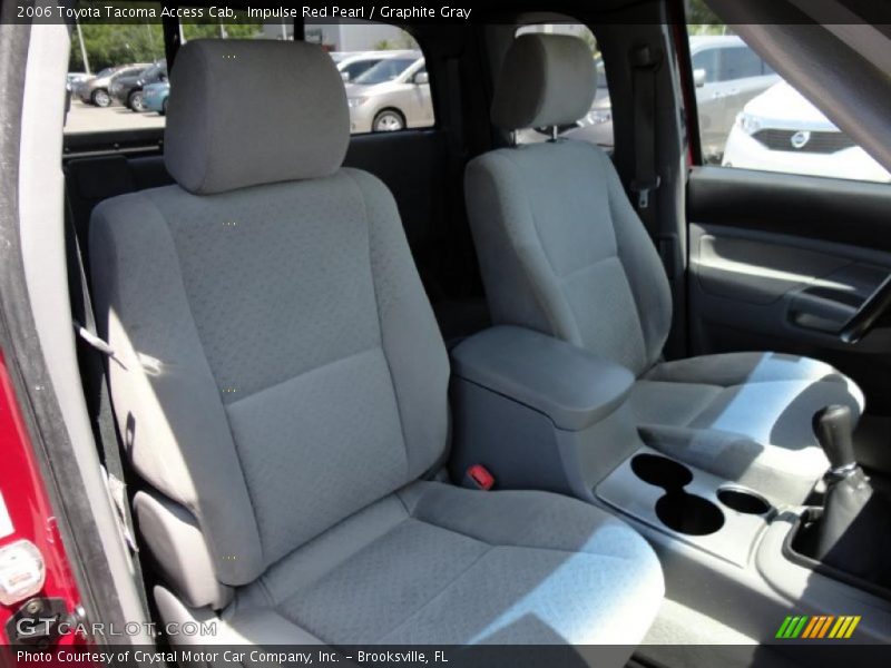 Impulse Red Pearl / Graphite Gray 2006 Toyota Tacoma Access Cab