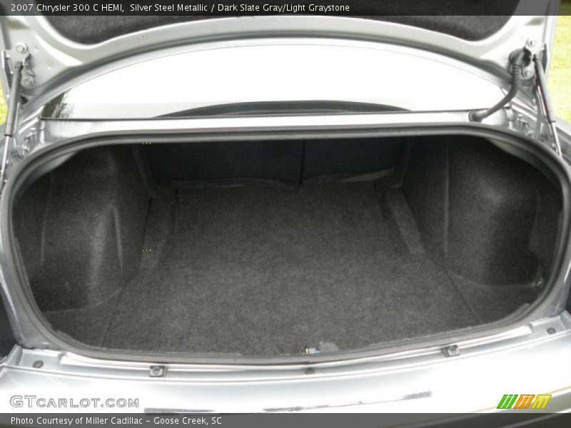 Silver Steel Metallic / Dark Slate Gray/Light Graystone 2007 Chrysler 300 C HEMI