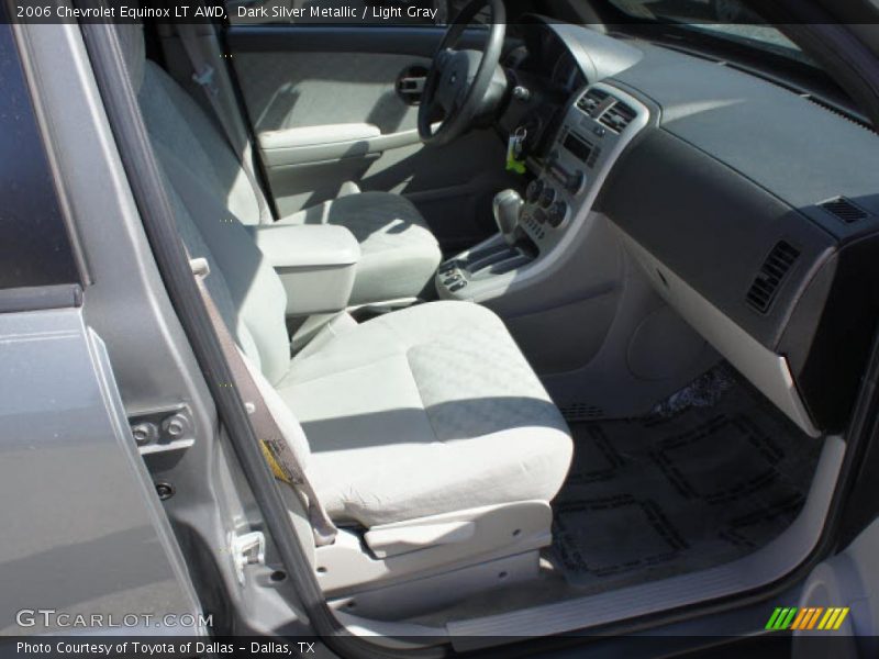 Dark Silver Metallic / Light Gray 2006 Chevrolet Equinox LT AWD