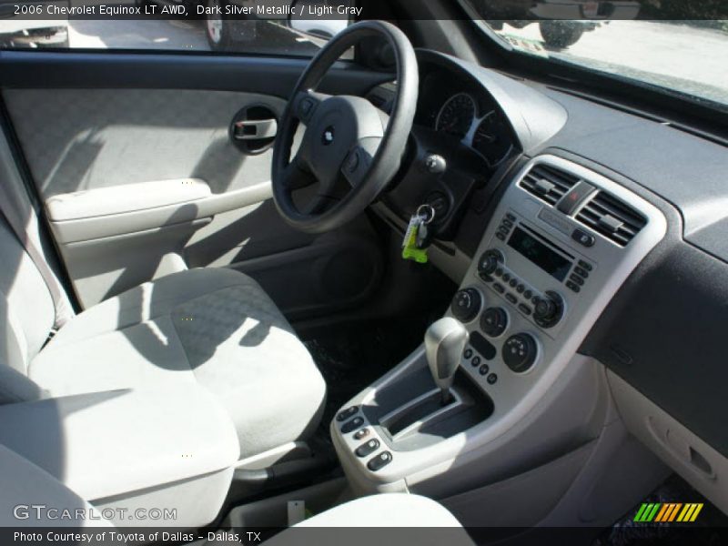 Dark Silver Metallic / Light Gray 2006 Chevrolet Equinox LT AWD