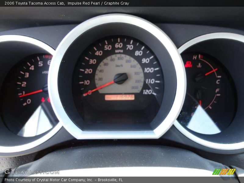 Impulse Red Pearl / Graphite Gray 2006 Toyota Tacoma Access Cab