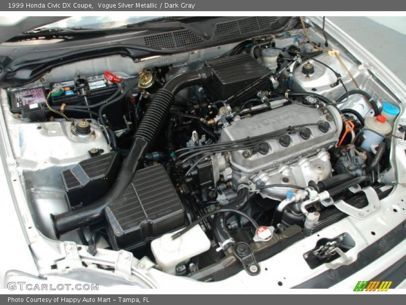  1999 Civic DX Coupe Engine - 1.6 Liter SOHC 16V VTEC 4 Cylinder