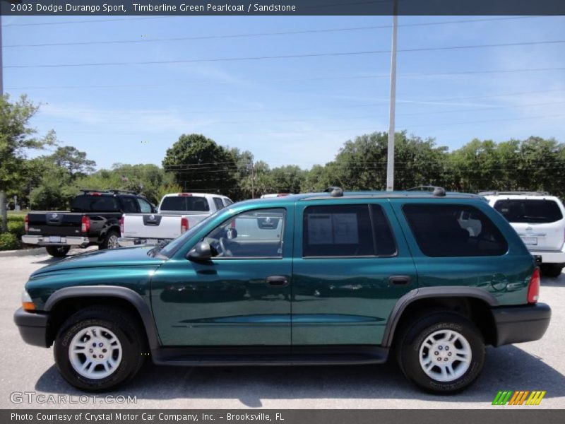  2003 Durango Sport Timberline Green Pearlcoat