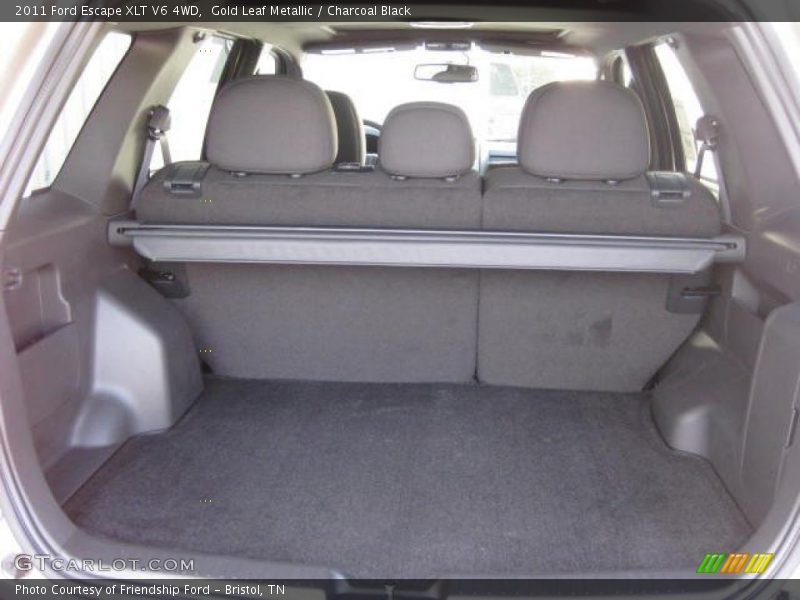 Gold Leaf Metallic / Charcoal Black 2011 Ford Escape XLT V6 4WD