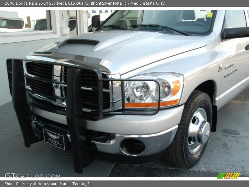 Bright Silver Metallic / Medium Slate Gray 2006 Dodge Ram 3500 SLT Mega Cab Dually
