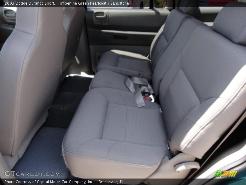 Timberline Green Pearlcoat / Sandstone 2003 Dodge Durango Sport