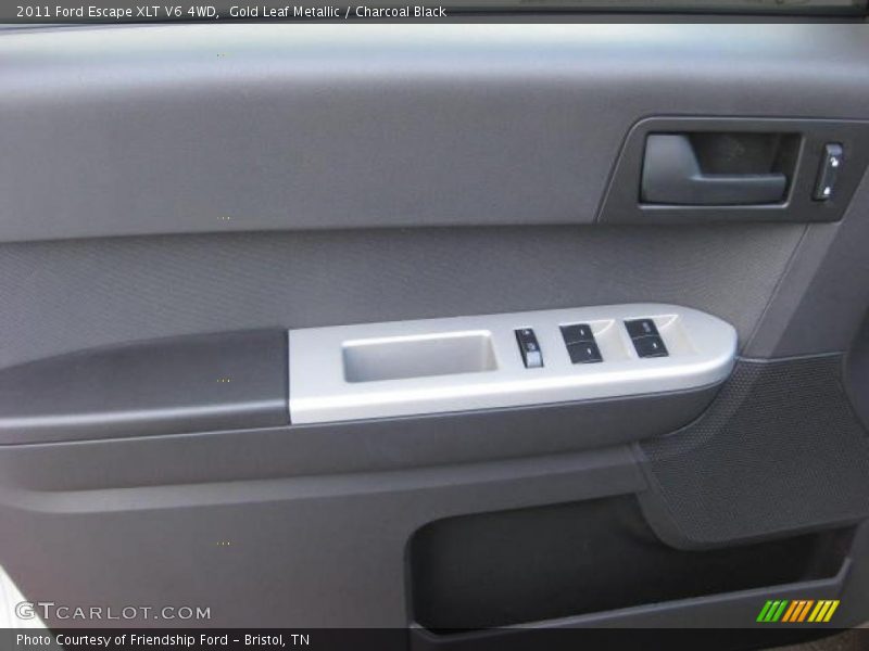Gold Leaf Metallic / Charcoal Black 2011 Ford Escape XLT V6 4WD