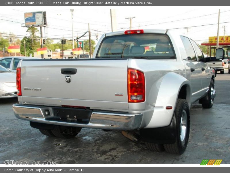  2006 Ram 3500 SLT Mega Cab Dually Bright Silver Metallic