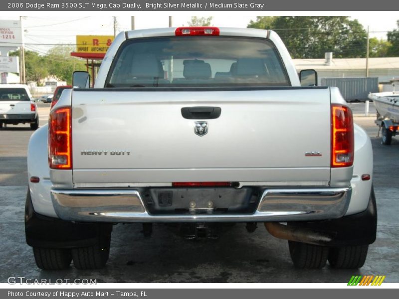  2006 Ram 3500 SLT Mega Cab Dually Bright Silver Metallic