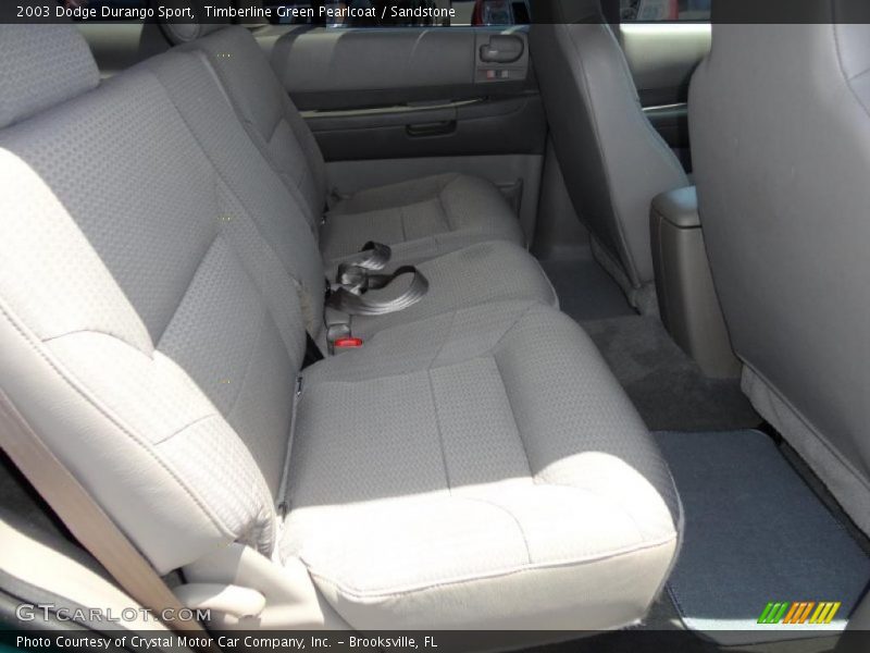 Timberline Green Pearlcoat / Sandstone 2003 Dodge Durango Sport
