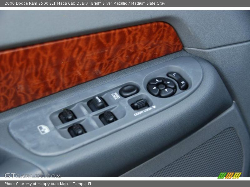 Bright Silver Metallic / Medium Slate Gray 2006 Dodge Ram 3500 SLT Mega Cab Dually