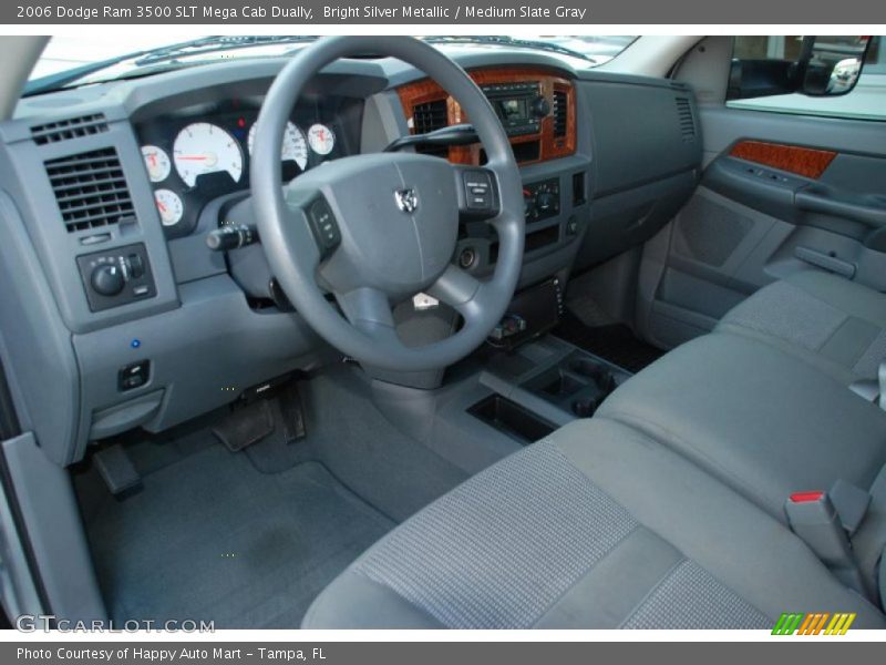 Medium Slate Gray Interior - 2006 Ram 3500 SLT Mega Cab Dually 