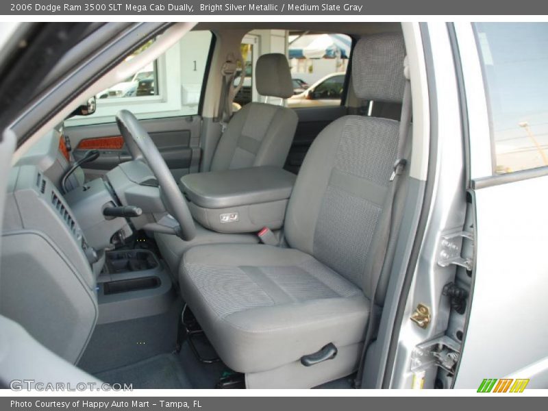 Bright Silver Metallic / Medium Slate Gray 2006 Dodge Ram 3500 SLT Mega Cab Dually