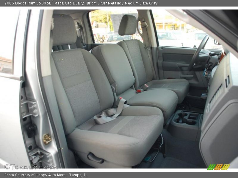 Bright Silver Metallic / Medium Slate Gray 2006 Dodge Ram 3500 SLT Mega Cab Dually