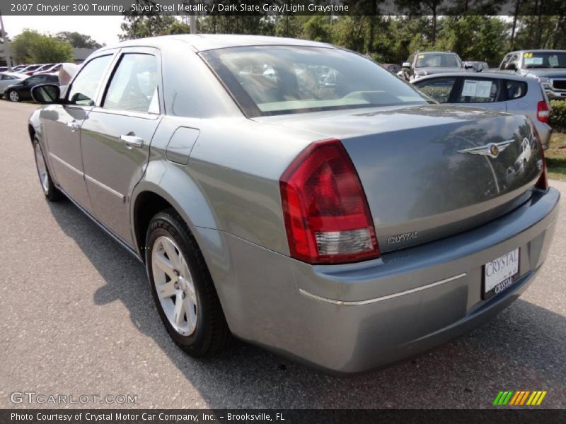 Silver Steel Metallic / Dark Slate Gray/Light Graystone 2007 Chrysler 300 Touring