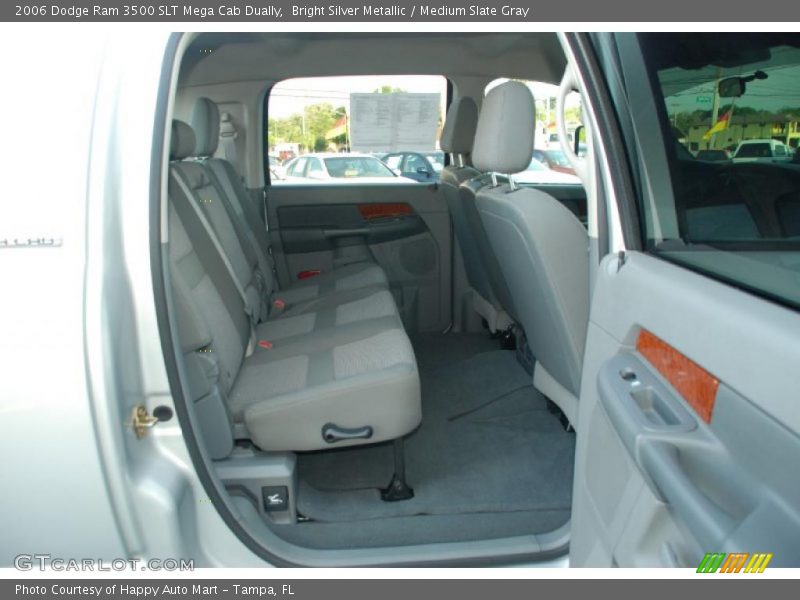 Bright Silver Metallic / Medium Slate Gray 2006 Dodge Ram 3500 SLT Mega Cab Dually