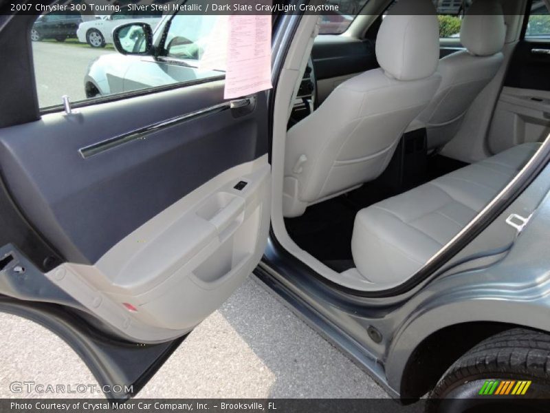 Silver Steel Metallic / Dark Slate Gray/Light Graystone 2007 Chrysler 300 Touring