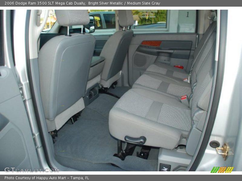 Bright Silver Metallic / Medium Slate Gray 2006 Dodge Ram 3500 SLT Mega Cab Dually