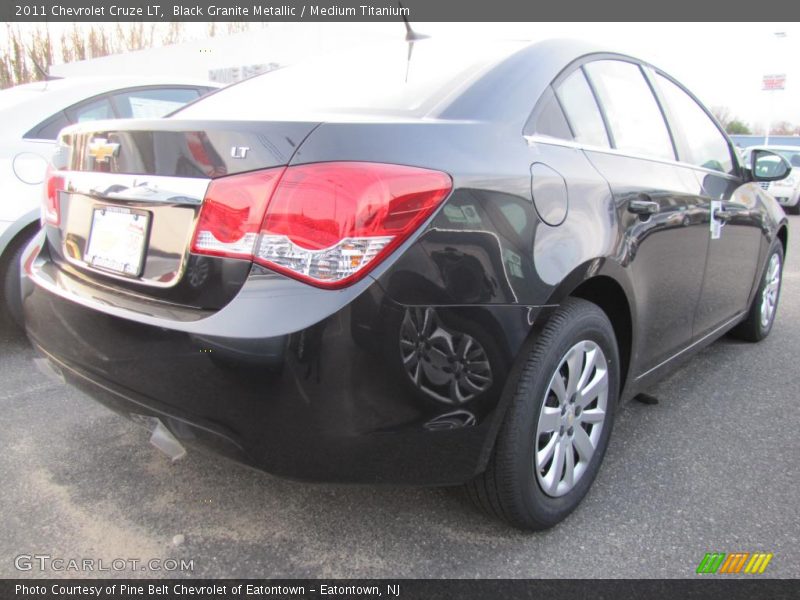 Black Granite Metallic / Medium Titanium 2011 Chevrolet Cruze LT